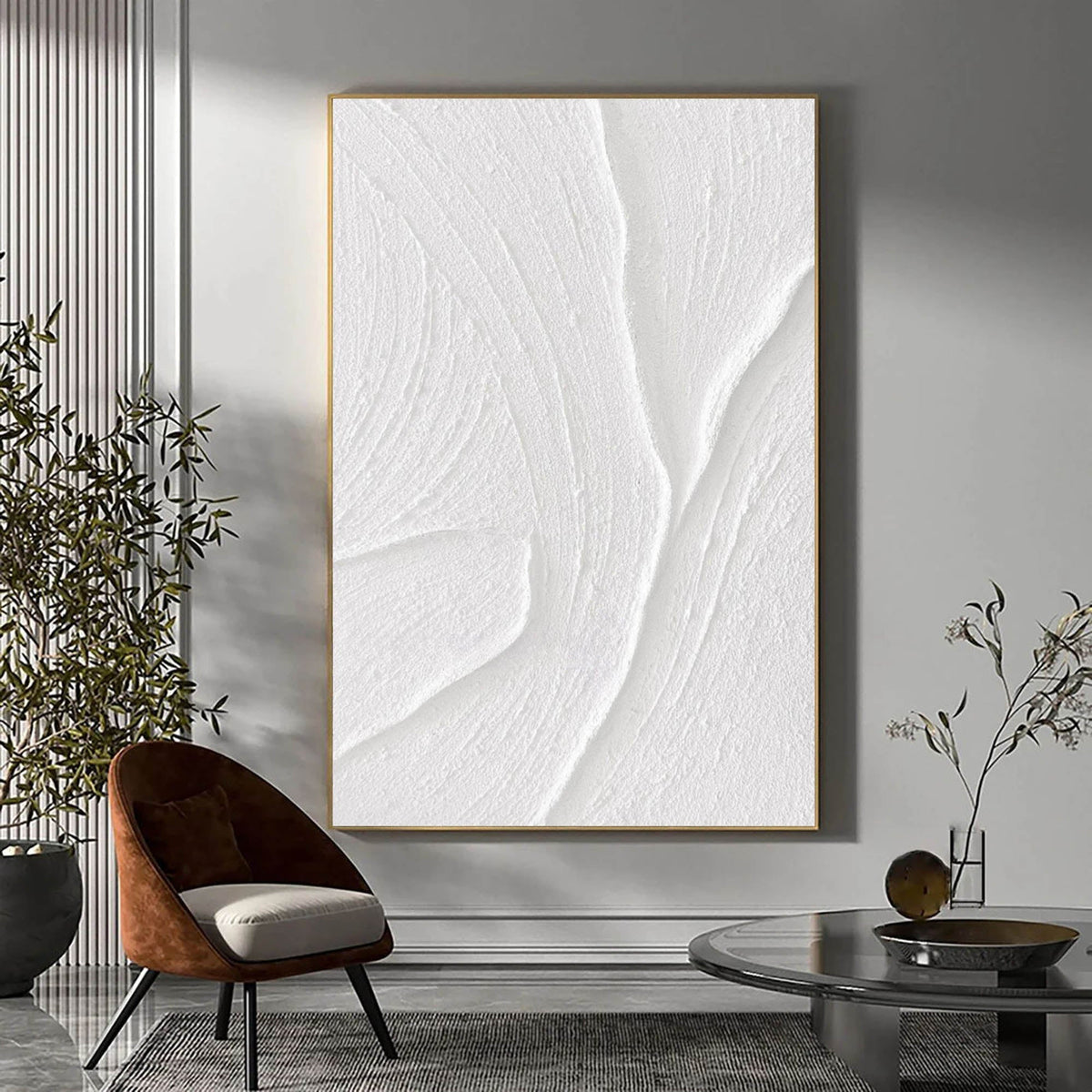 Wall Art Texture Modern Minimalism Abstract Rippled