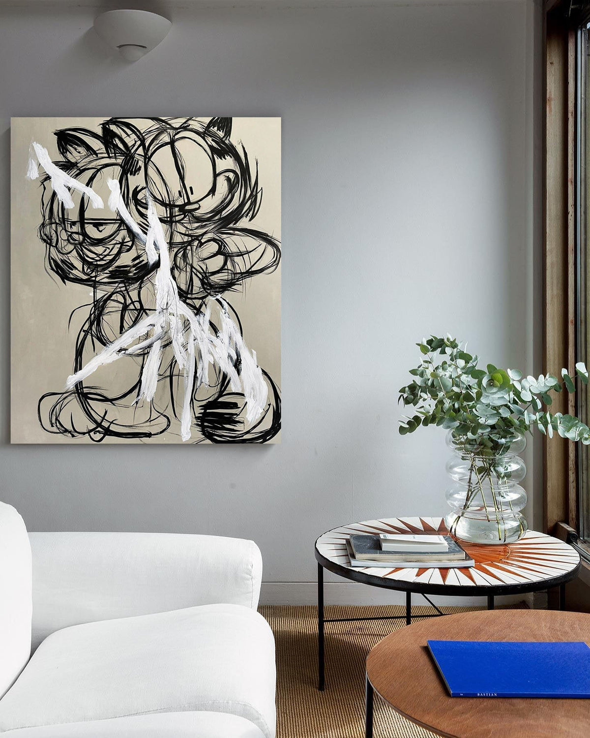 Wall Art Abstract Graffiti Whimsical Naive