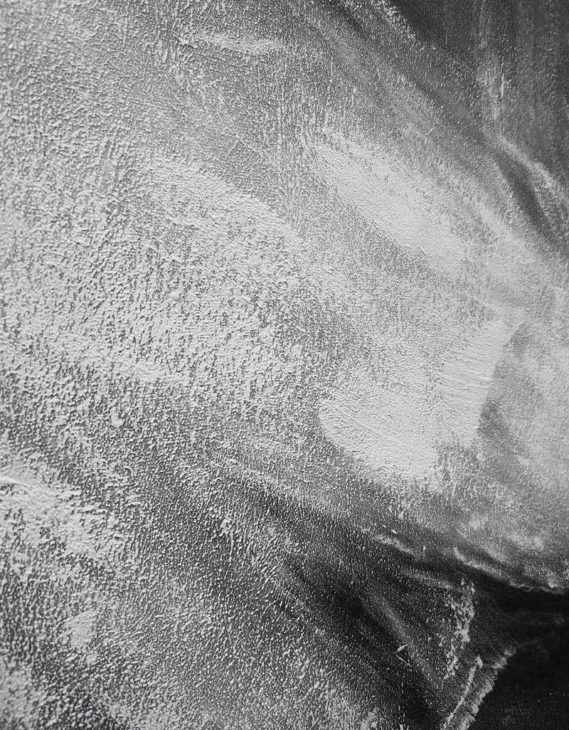 Monochrome Wave Abstract Painting