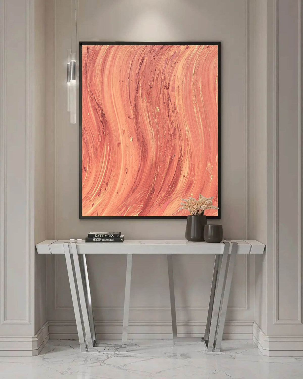 Wall Art Minimalist Contemporary Painterly Impasto