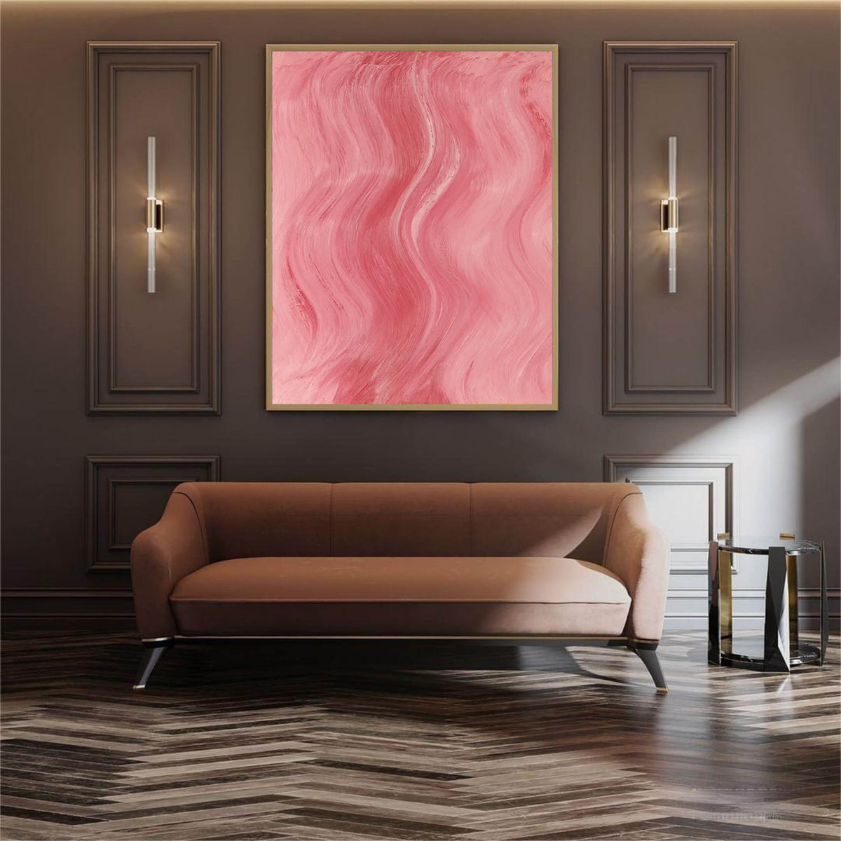 Wall Art Minimalist Color Gradient Modern