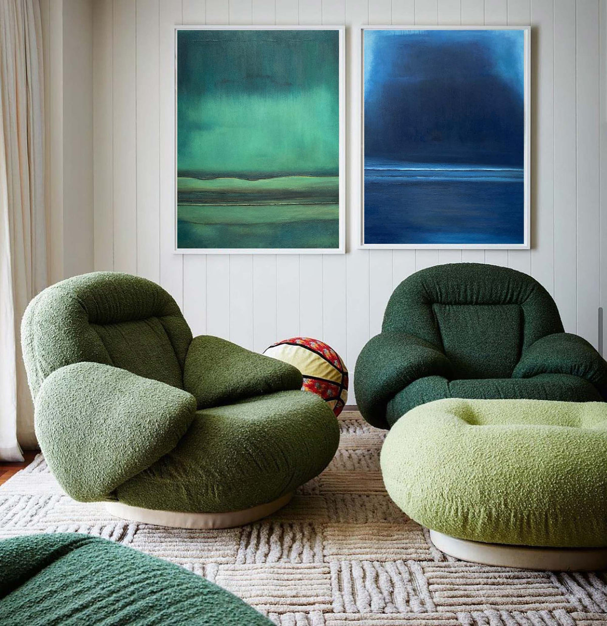 Minimalist Landscape Diptych Wall Art