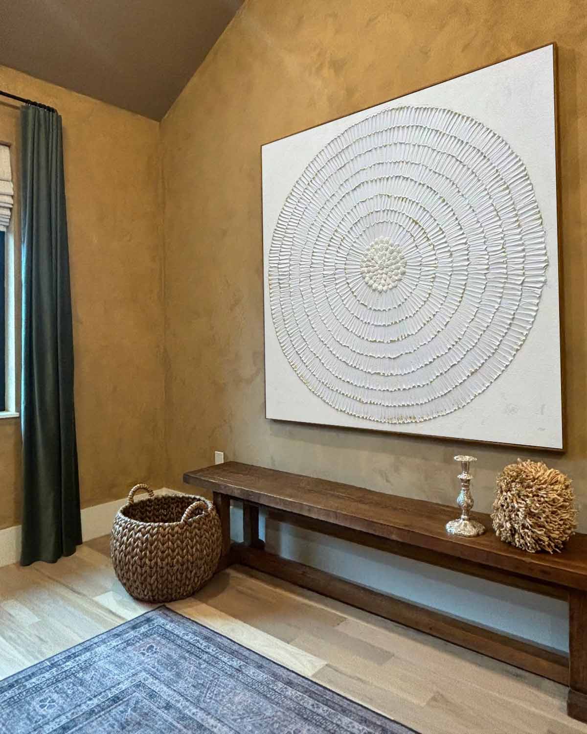 Wall Art Concentric Circle Central Geometric