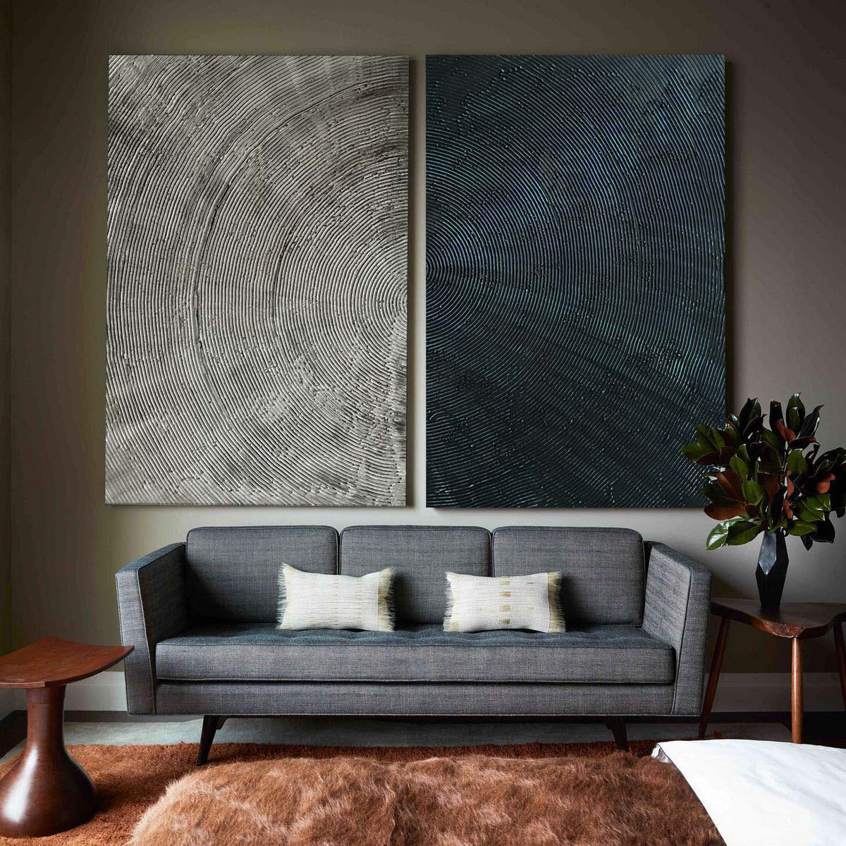 Set of 2 Abstract Art