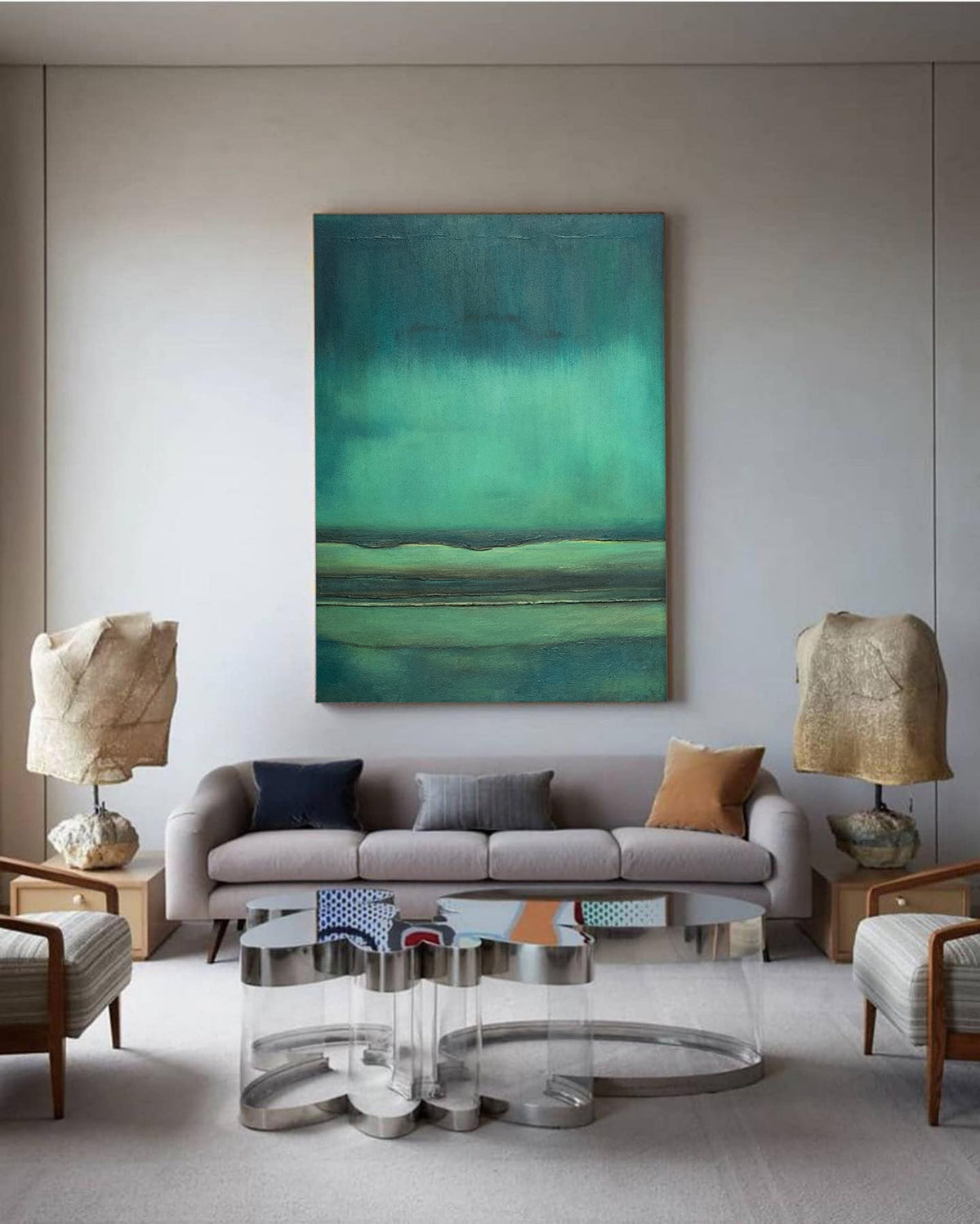 Wall Art Minimalist Gradient Atmospheric