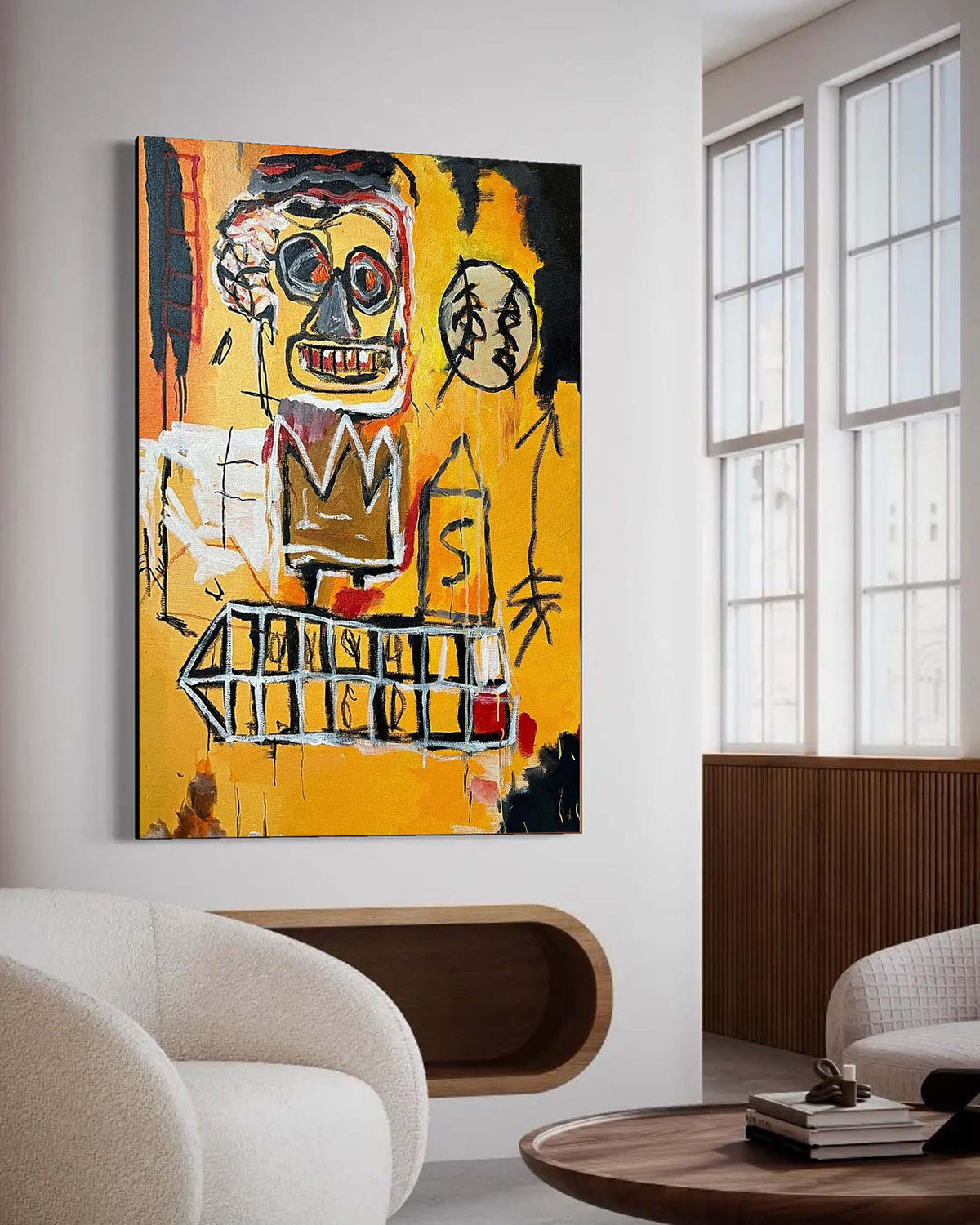 Neo Expressionist Portrait Oil Painting