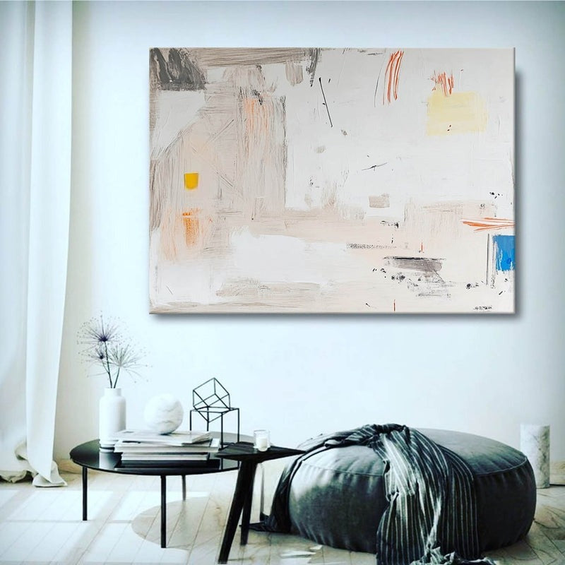 Wall Art Modern Textured Neutral