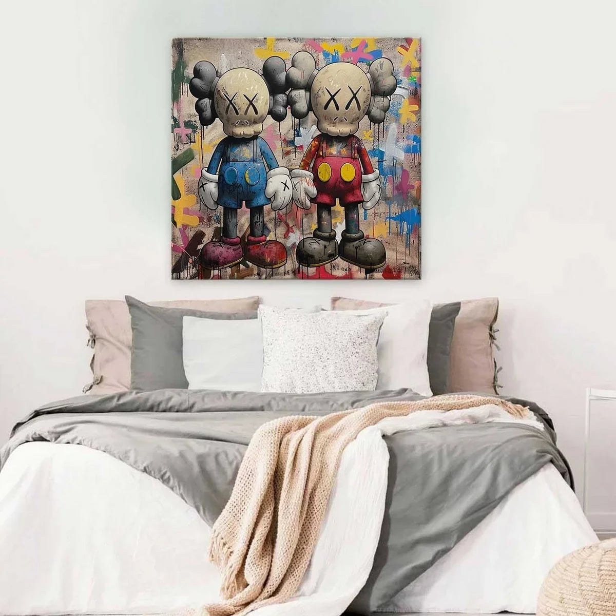 Wall Art Pop Art Graffiti KAWS Companion