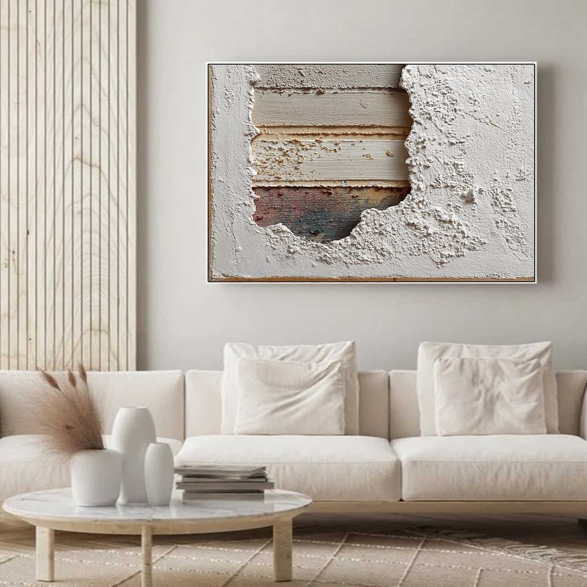Wabi-Sabi Layered Texture Painting