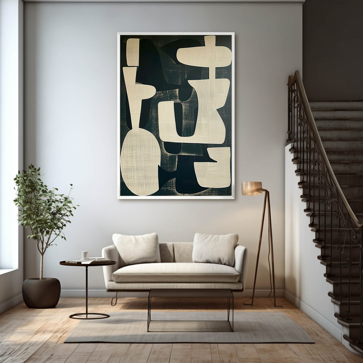 Wall Art Wabi-Sabi Neutral Modern Elegant
