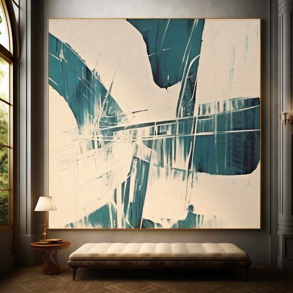 Wall Art Square Contemporary Minimalist