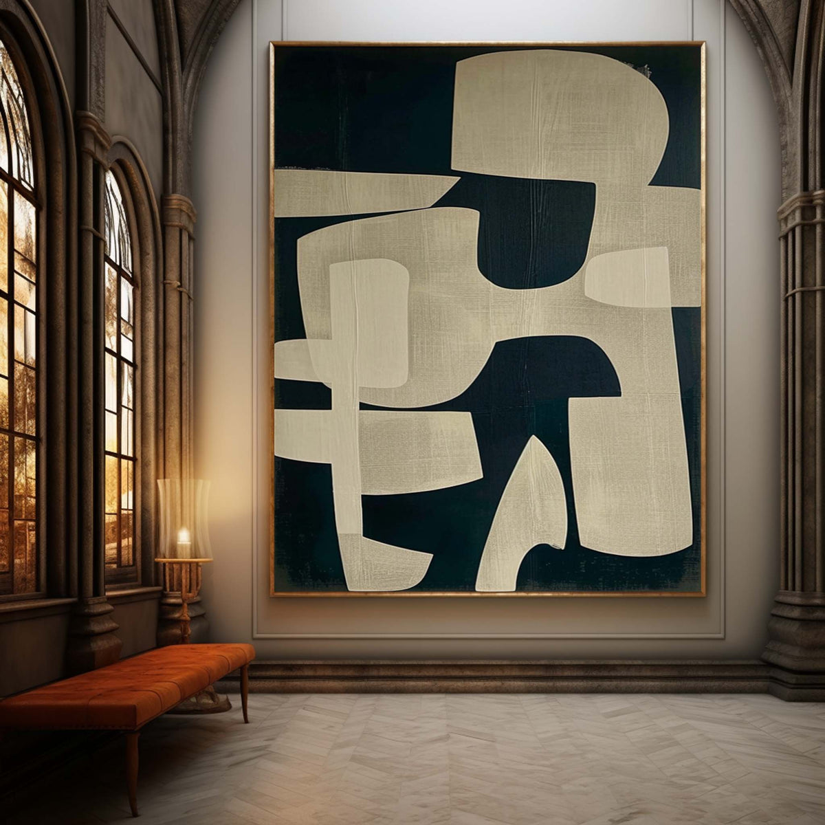 Wall Art Neutral Wabi-Sabi Elegant Modern