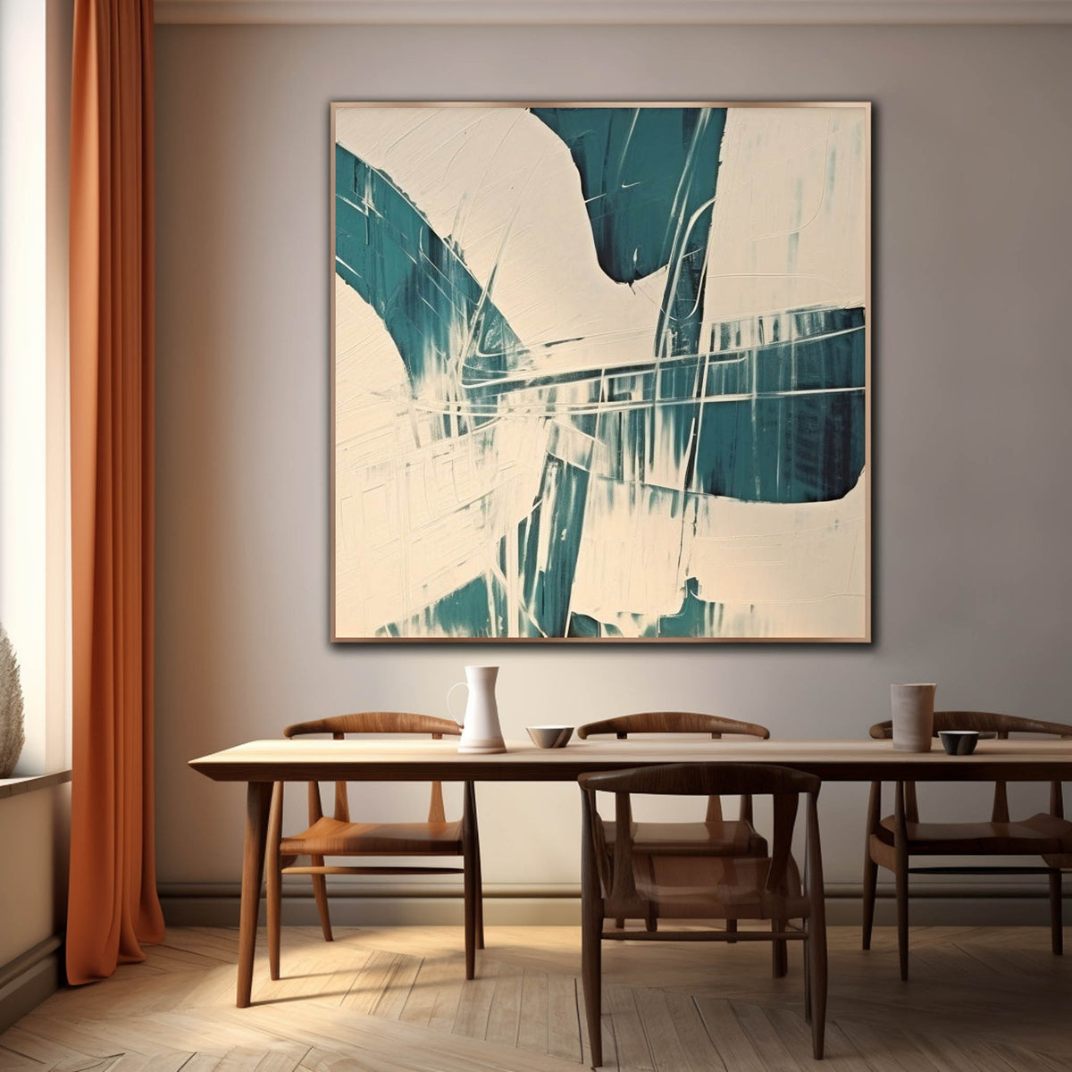 Wall Art Square Contemporary Minimalist