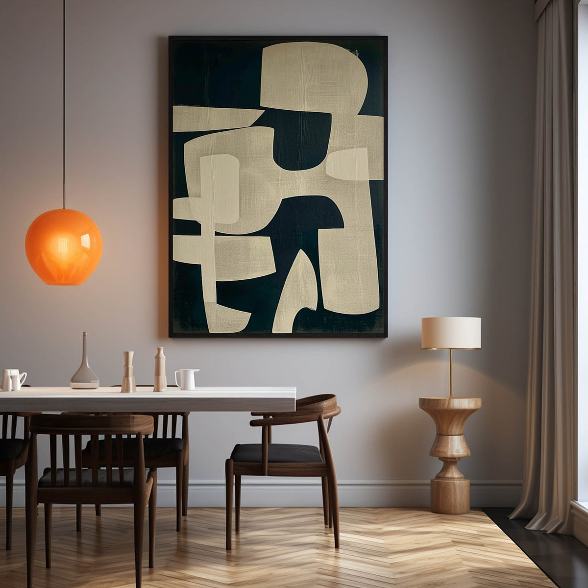 Wall Art Neutral Wabi-Sabi Elegant Modern