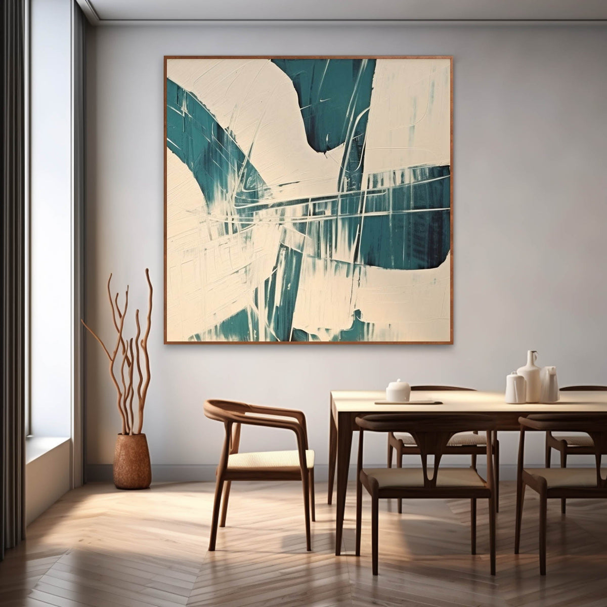 Wall Art Square Contemporary Minimalist