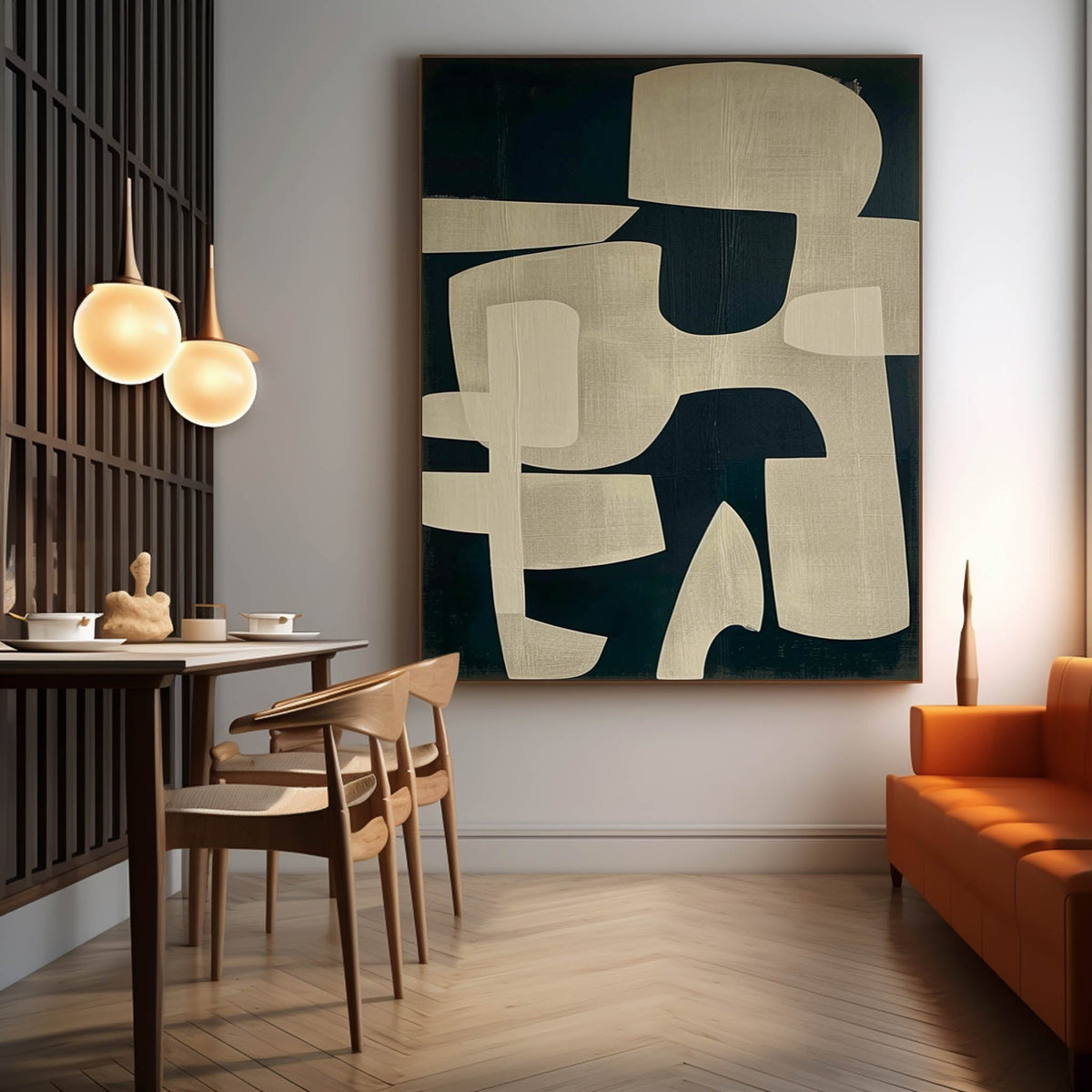 Wall Art Neutral Wabi-Sabi Elegant Modern