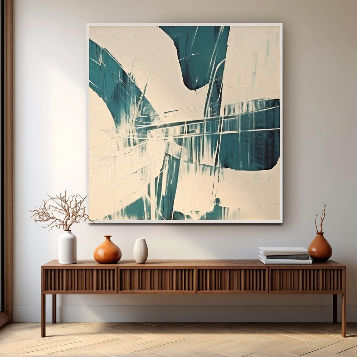Wall Art Square Contemporary Minimalist