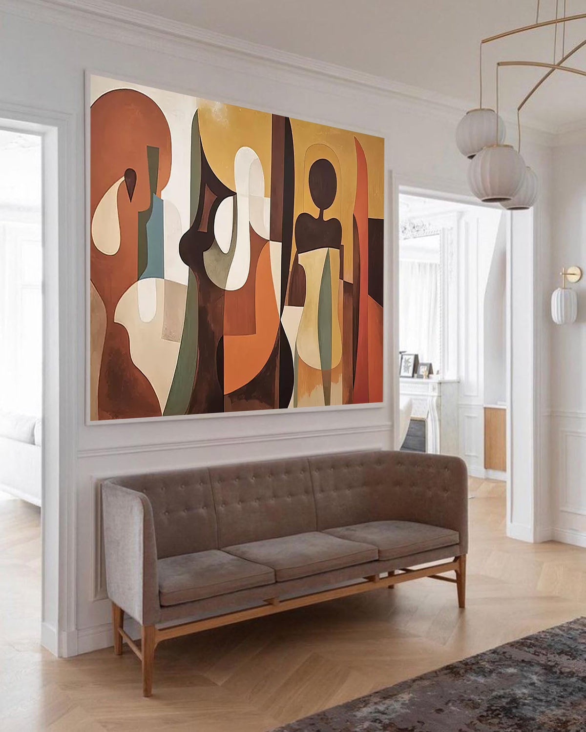 Wall Art Abstract Elegant Serene Calm