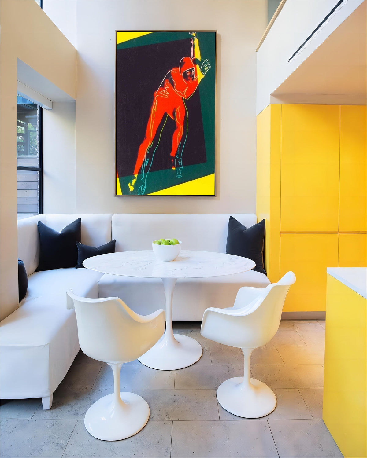 Wall Art Pop Art Climbing Figure Bold