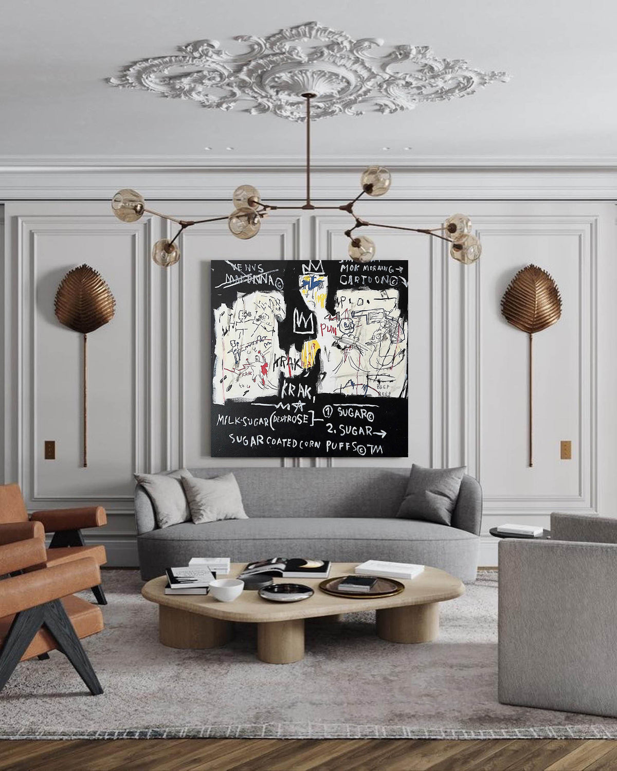 Jean-Michel Basquiat Neo-Expressionist Painting