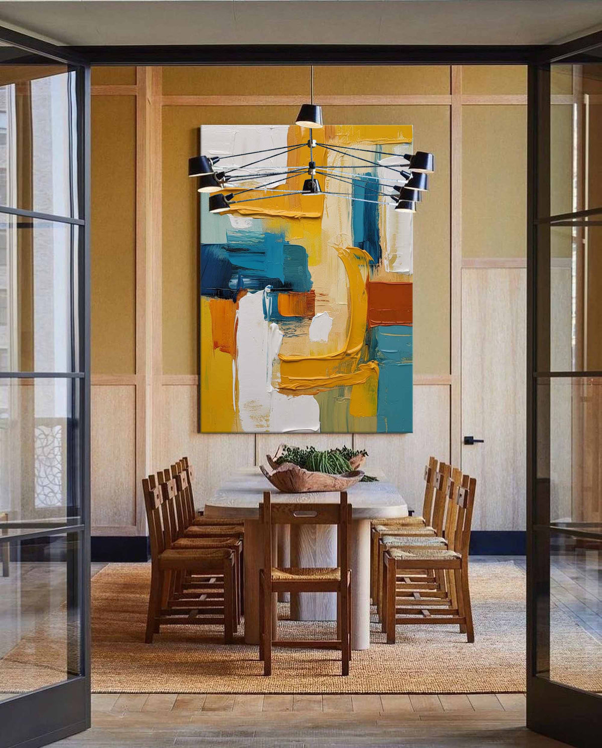Abstract Canvas Art #AB174