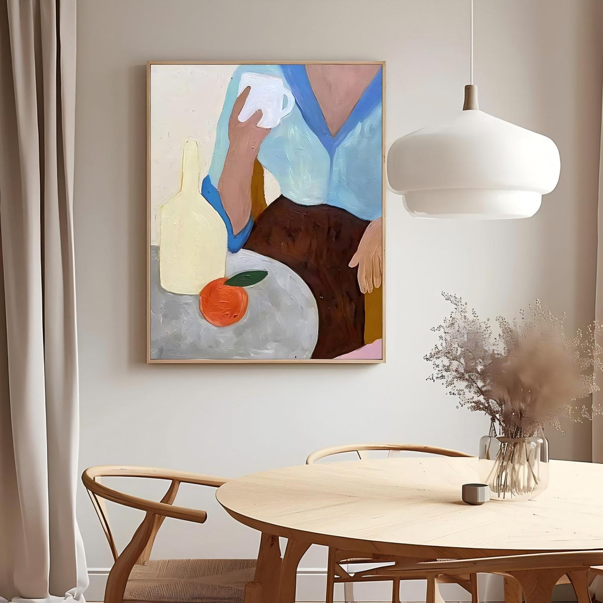 Wall Art People Still Life Figure Cozy Atmosphere